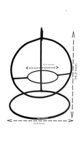 Gold Modern Spherical Hanging Plant Holder Stand Withfinish