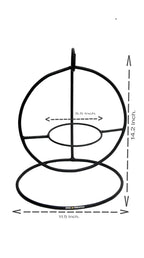 Gold Modern Spherical Hanging Plant Holder Stand Withfinish